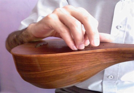 وضعیت دستهای نوازنده سه تار