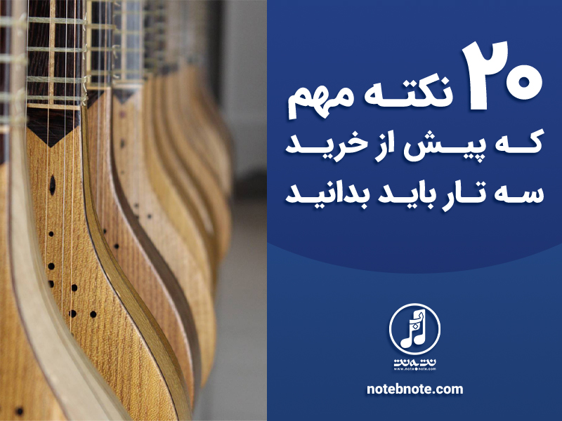 ۲۰ نکته مهم که پیش از خرید سه تار باید بدانید
