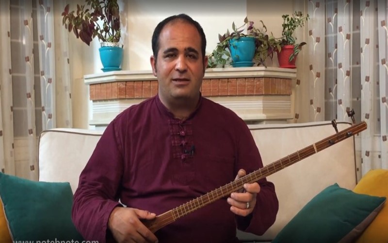 آموزش مضراب درّاب کمان در سه تار